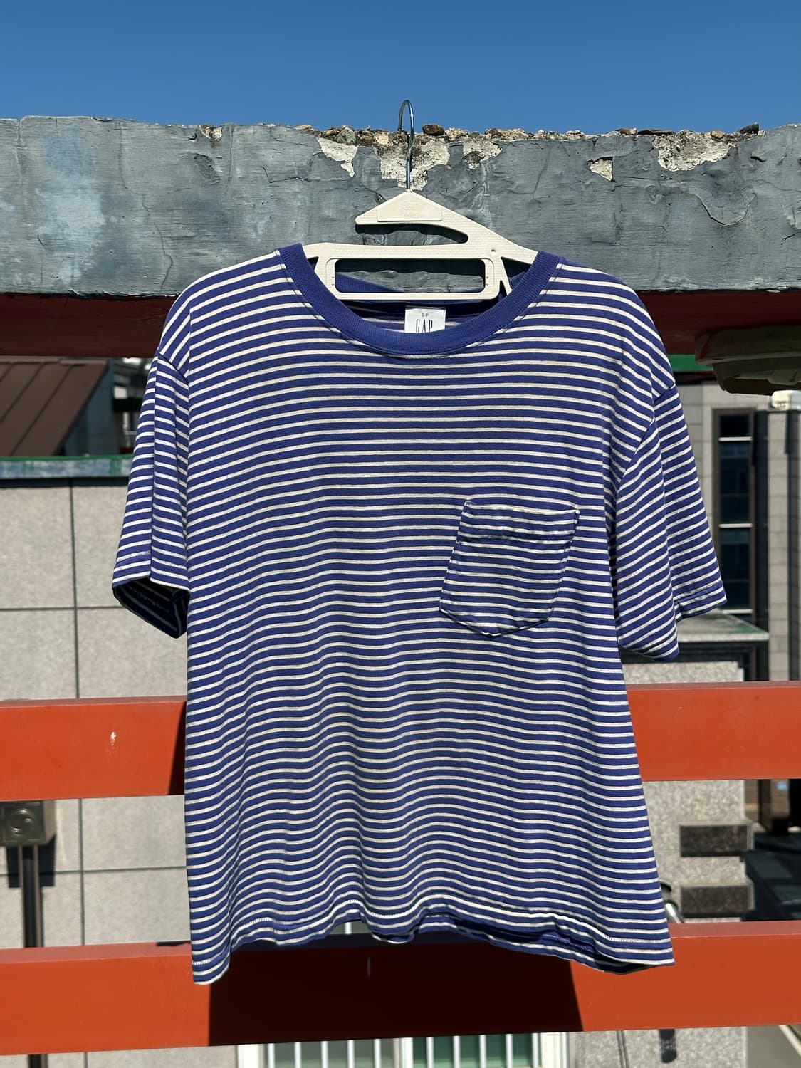 90s old gap border t shirt 올드갭 보더 티셔츠 상품이미지1