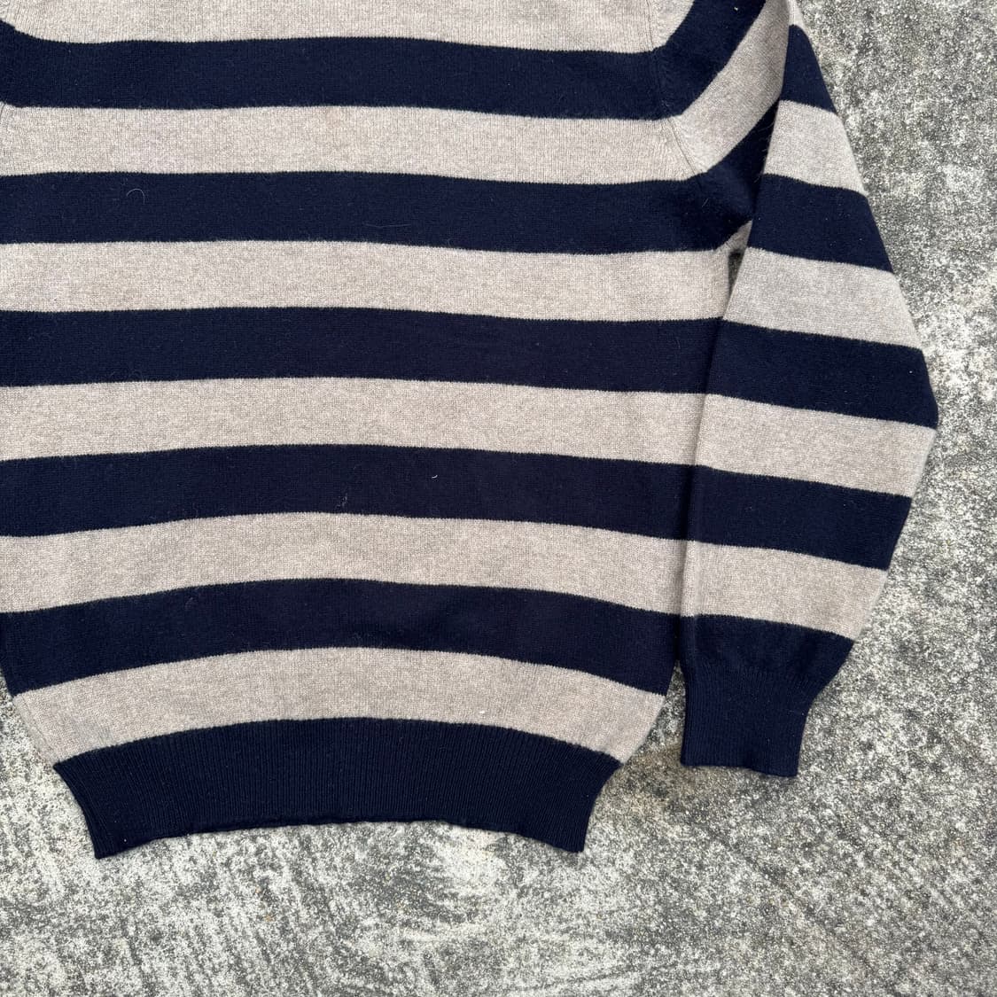 [M~L] Drakes 단가라 니트  상품이미지4