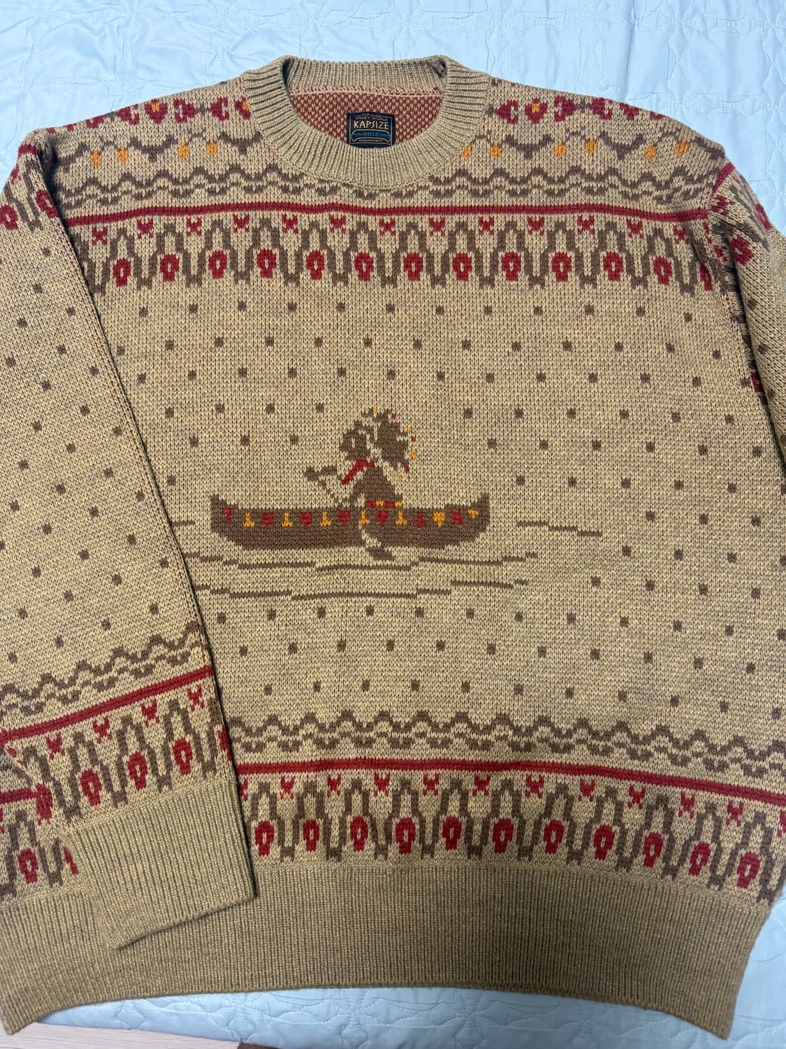 캐피탈 페어아일 카누 니트 상품이미지1