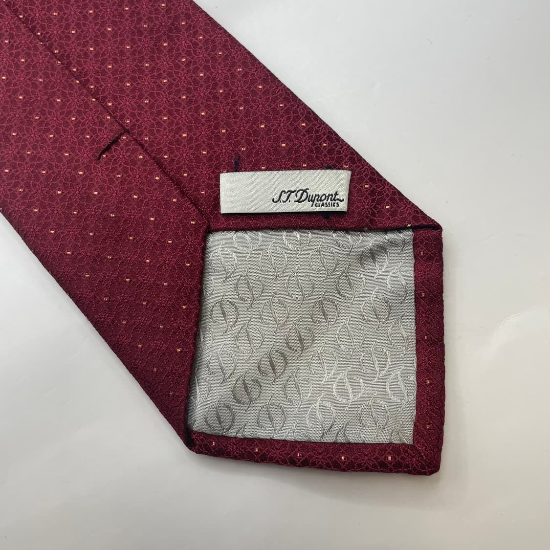 765) (S.T DUPONT) 듀퐁 패턴 넥타이 상품이미지5