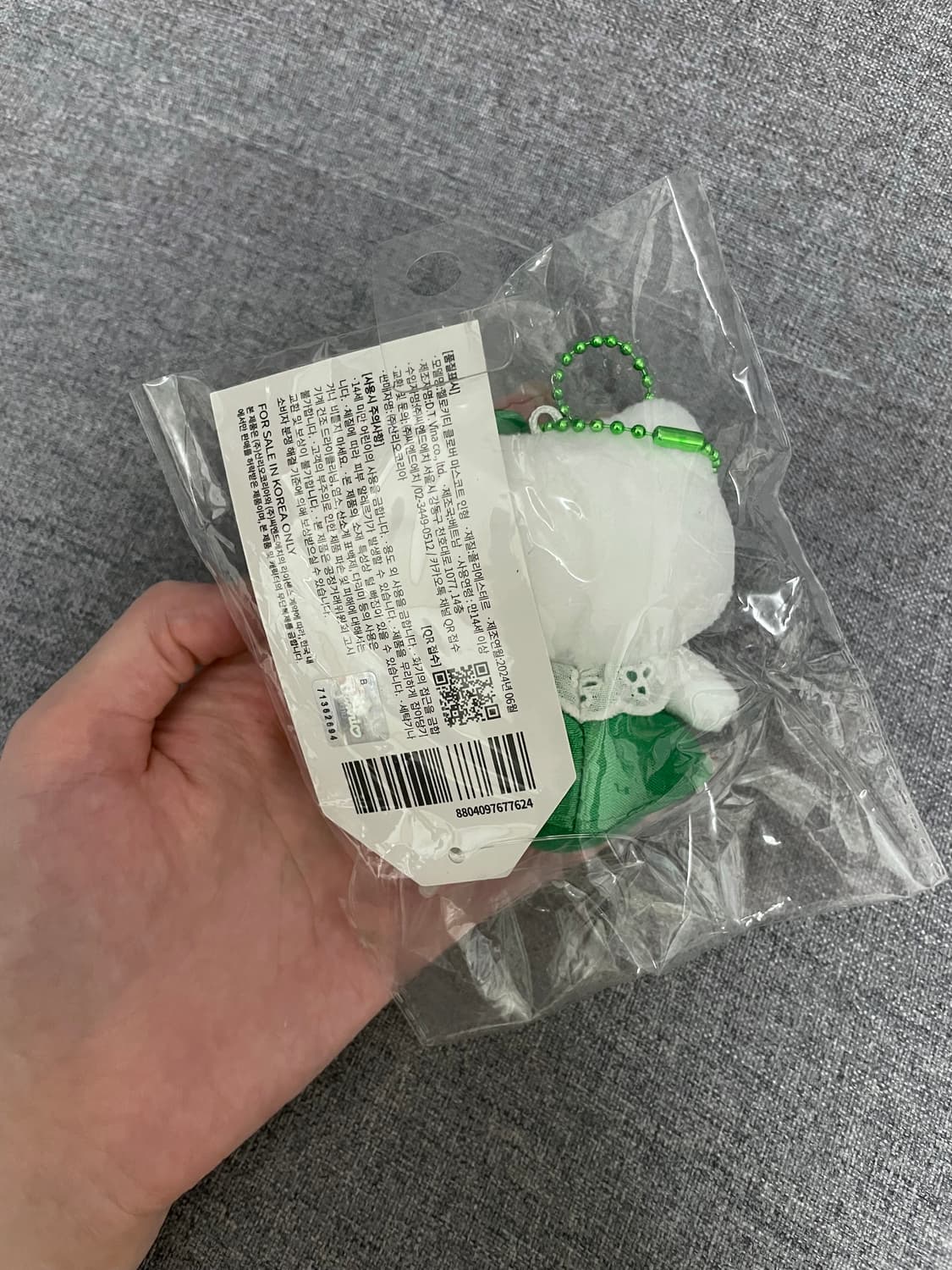 헬로키티 50주년 네잎클로버 키링 행운 상품이미지2