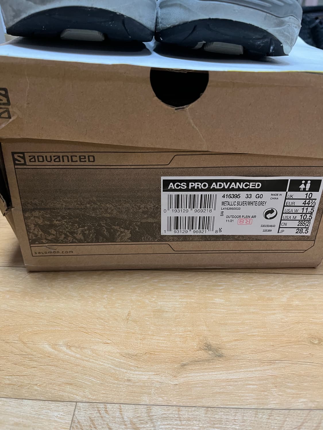 285 살로몬 acs pro 메탈 프로스트 그레이 상품이미지8