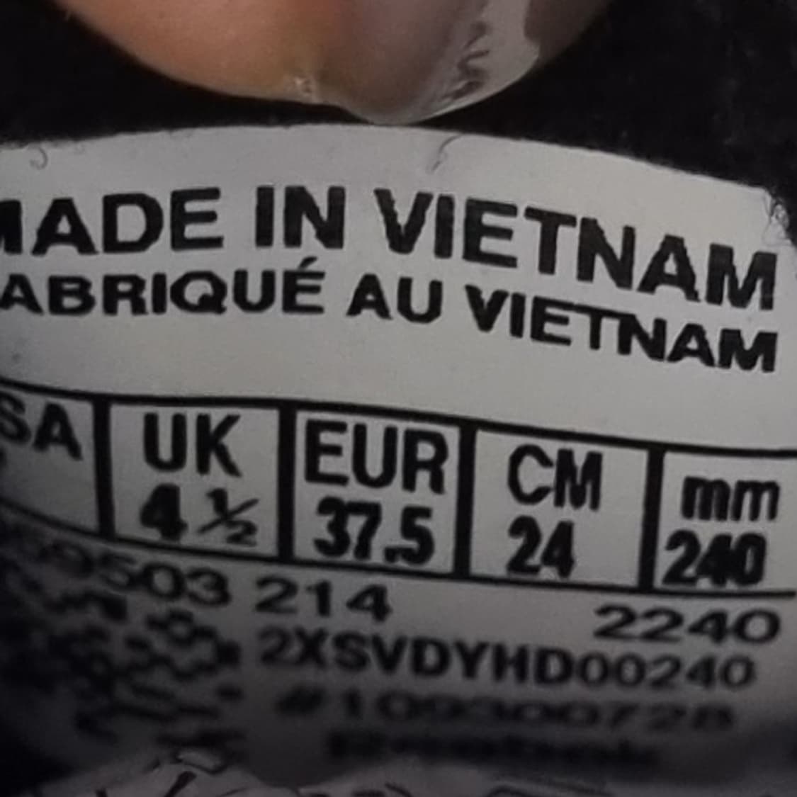 리복 프리스타일 블랙 하이탑 240 상품이미지6