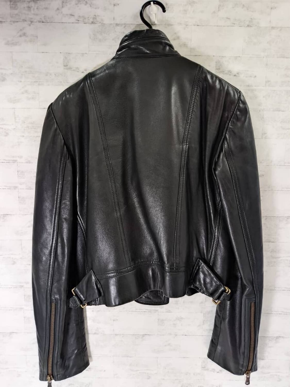 donna karan leather jacket 상품이미지2