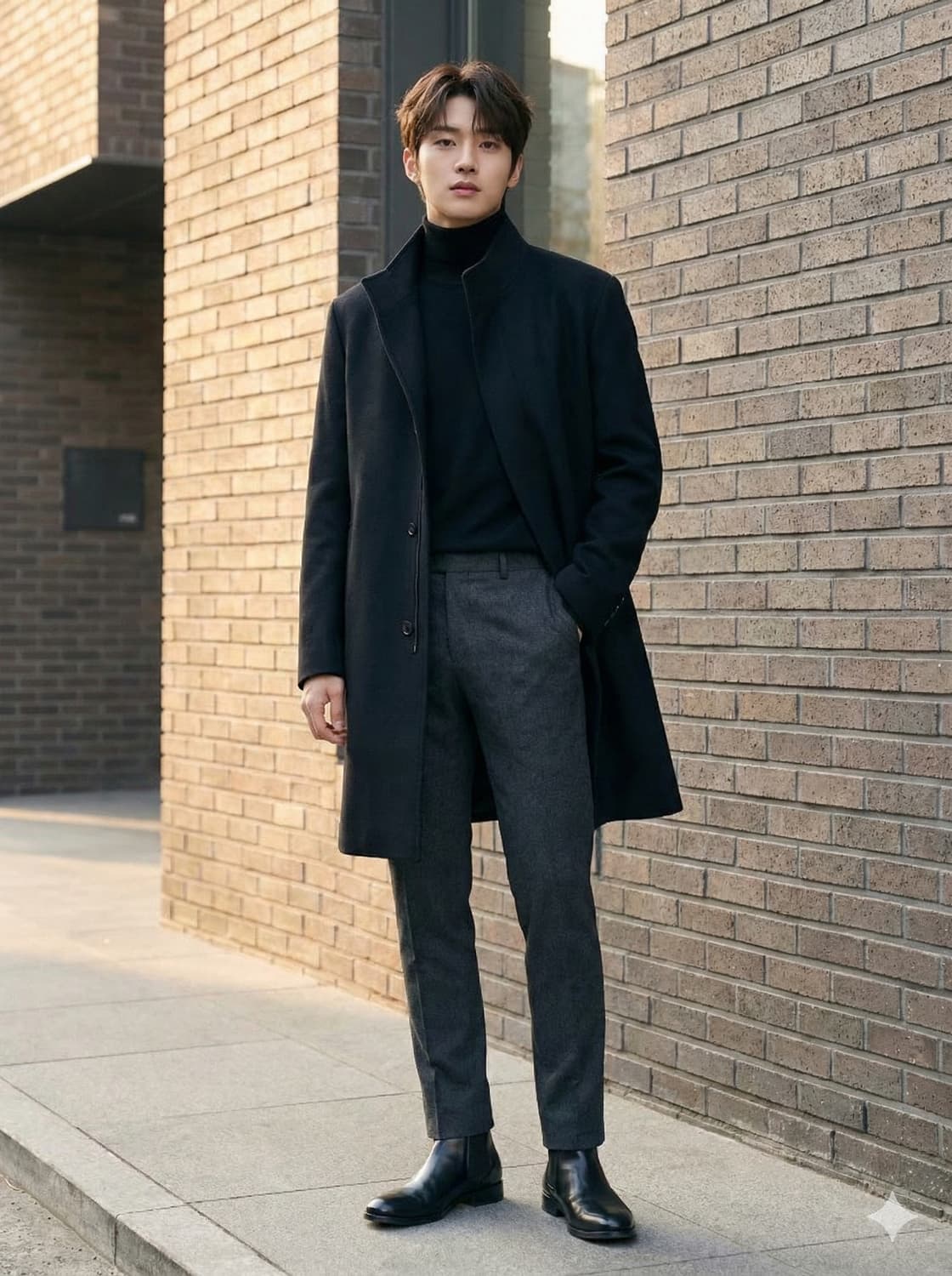 MAMAGARI 마마가리 울 캐시미어 히든 코트 상품이미지1