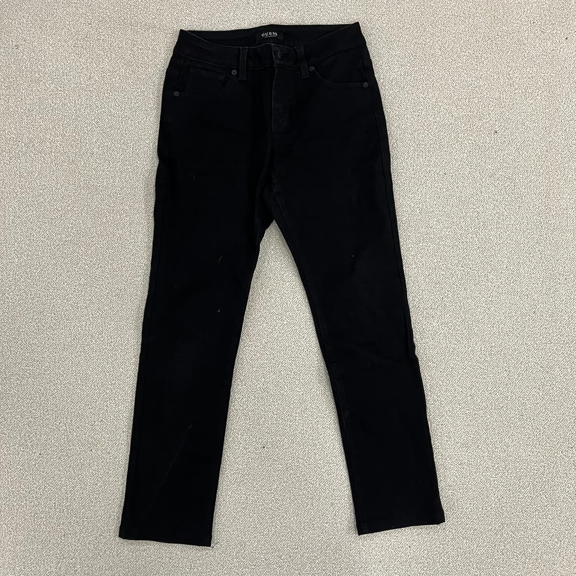 28 게스 블랙 데님 청바지 0126M 상품이미지1