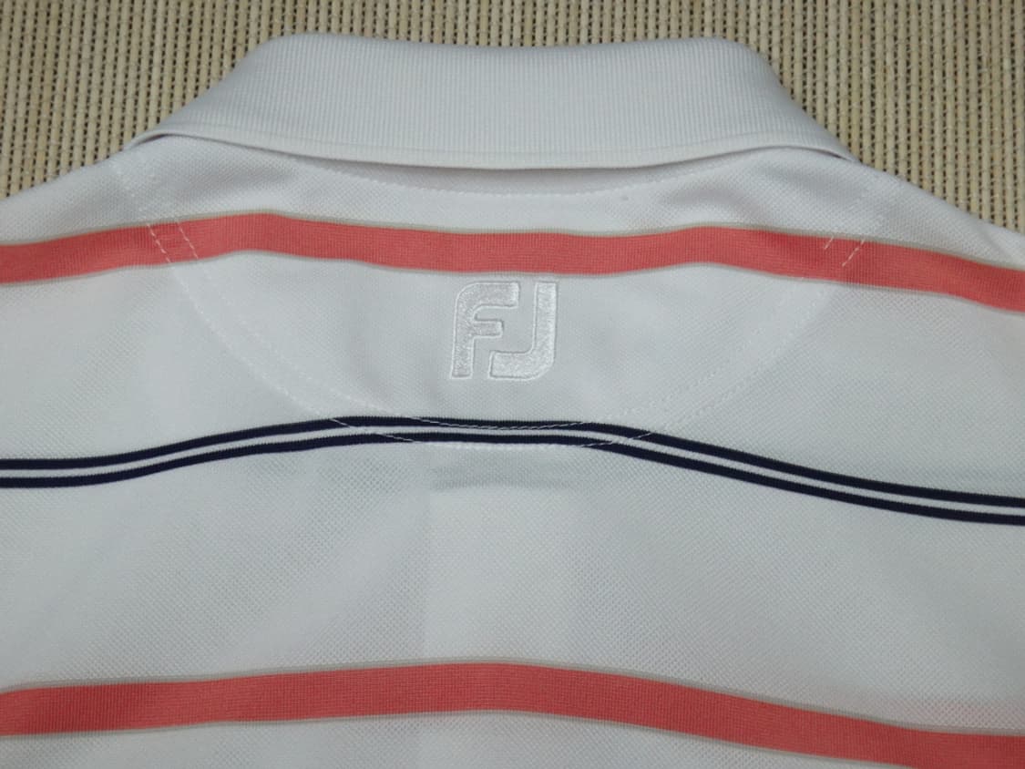 (XL) FootJoy 풋조이 골프 스트라이프 반팔티셔츠 상품이미지6