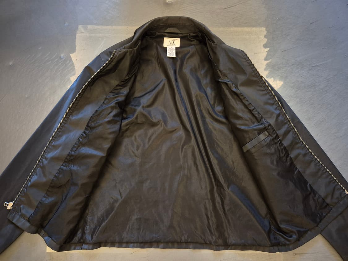 00s 알마니익스체인지 코팅 자켓 상품이미지3
