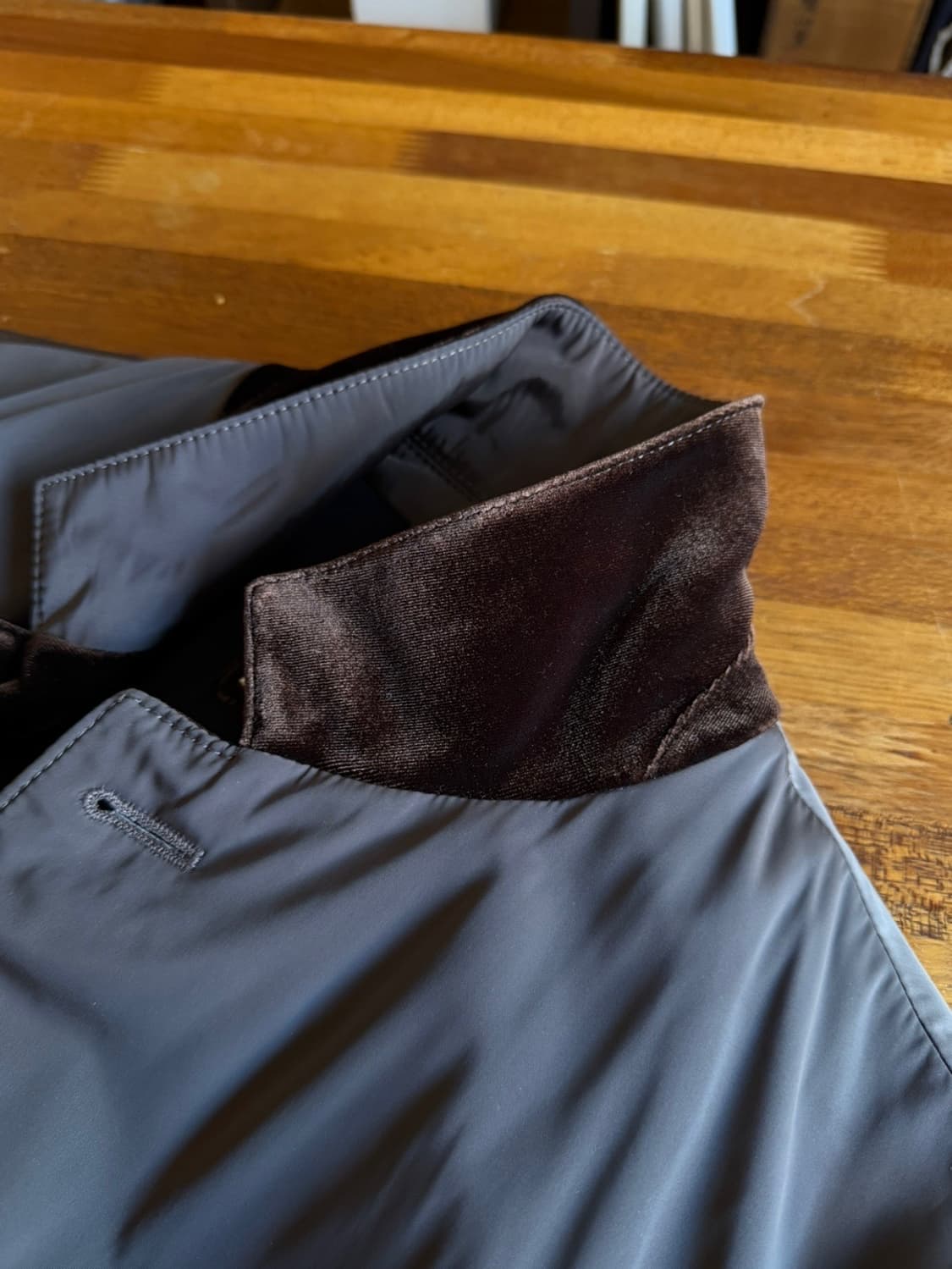 아르마니 벨루어 자켓 남성95 상품이미지3