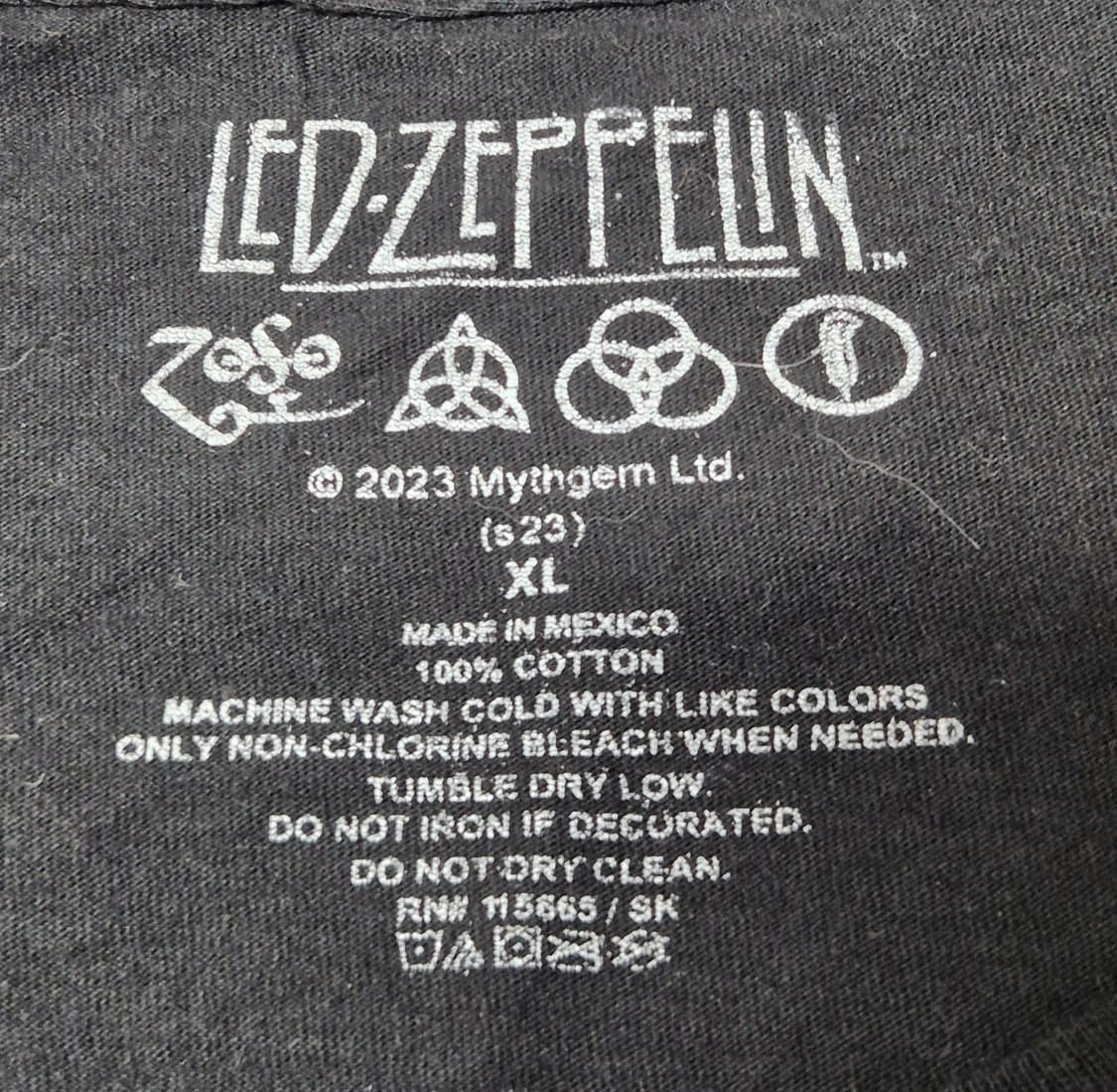 [XL]레드제플린 오피셜 티셔츠-159 상품이미지4