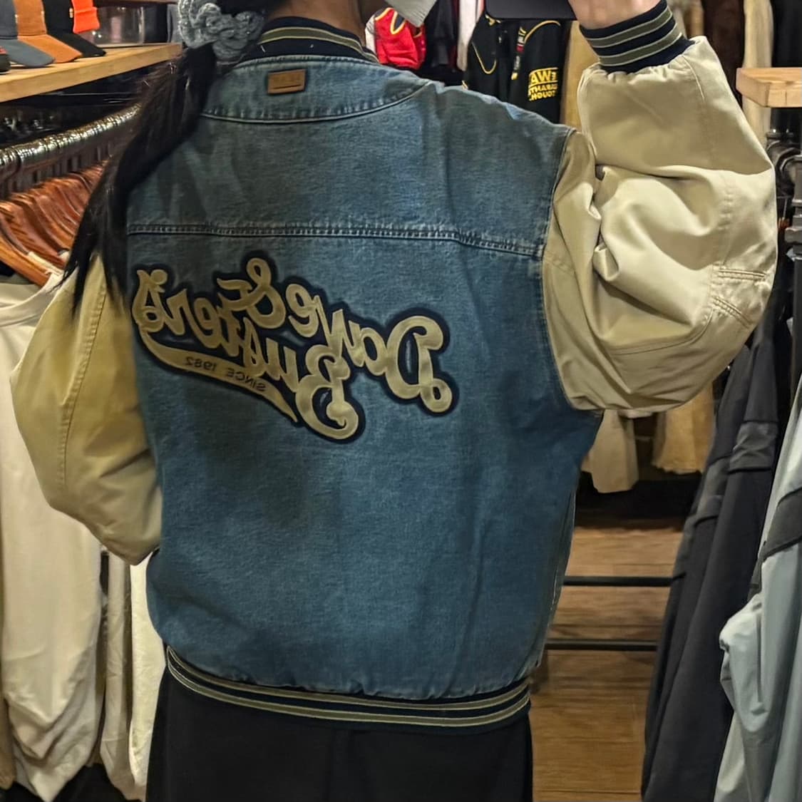 [HI] VTG 데님바시티자켓 연청 상품이미지5