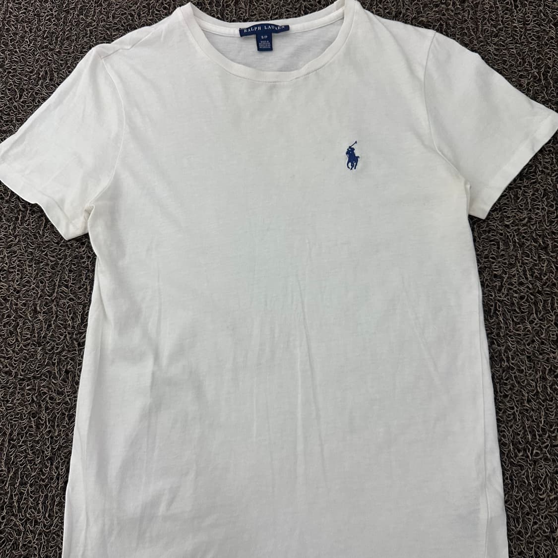 POLO 폴로 랄프로렌 여성 슬림핏 반팔티셔츠 화이트 S 상품이미지2