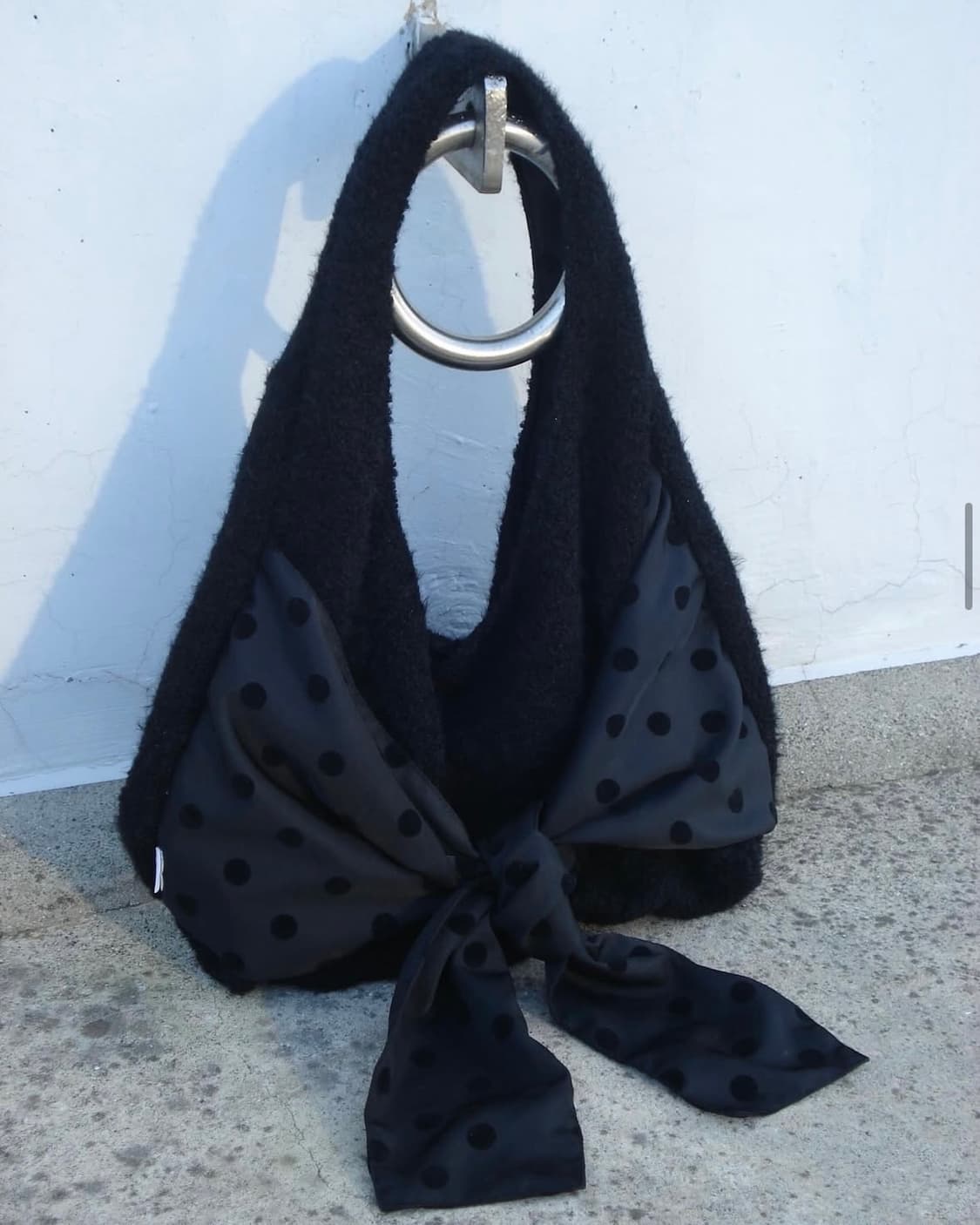 체메씨 보우 도트 호보백 숄더백  상품이미지4