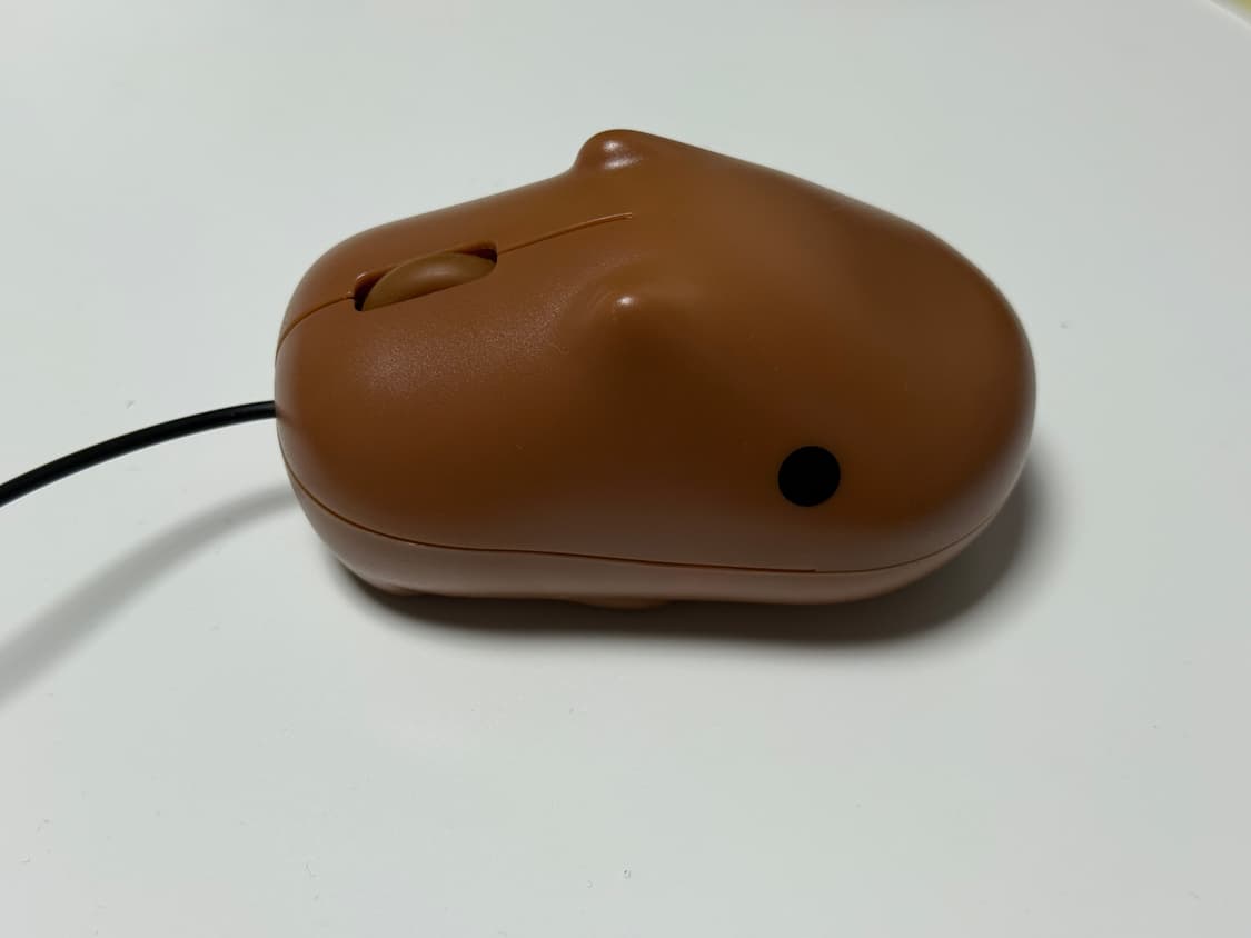 빈티지 카피바라상 마우스 중고 상품이미지1