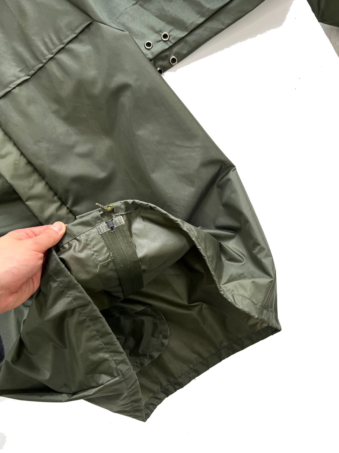 80s 프랑스군 레인 자켓 상품이미지5