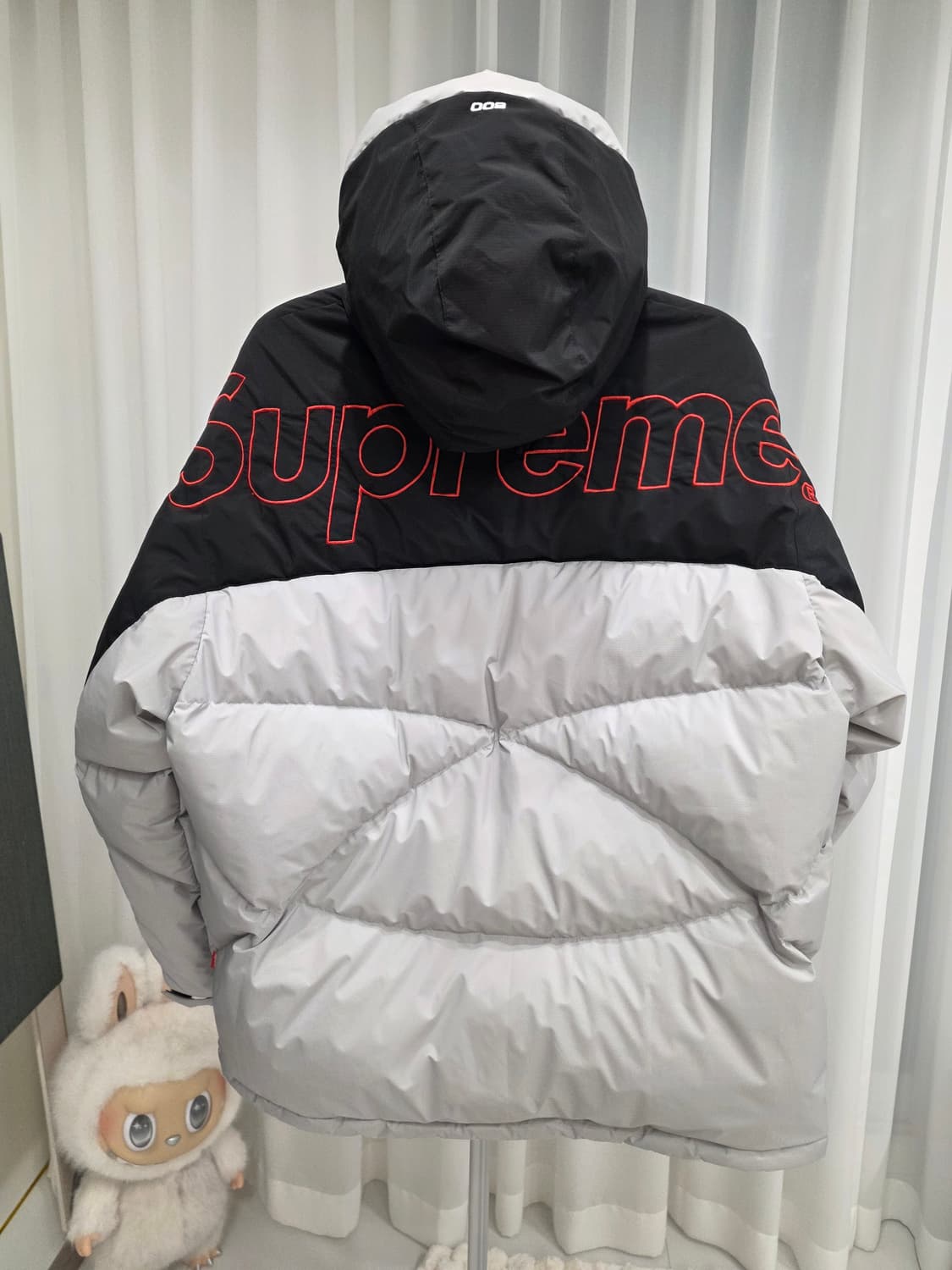 슈프림 노스페이스 콜라보 800필 하프 집 후드 XL（새상품) 상품이미지4