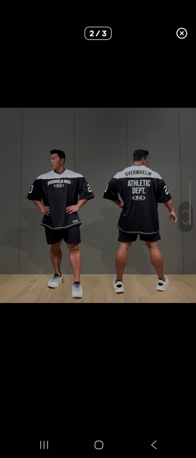 압도 신형 럭비져지 m 새상품  상품이미지2