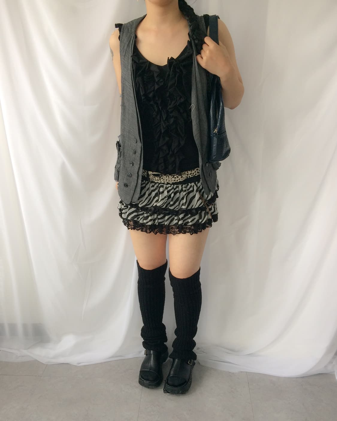 frill point sleeveless 상품이미지6