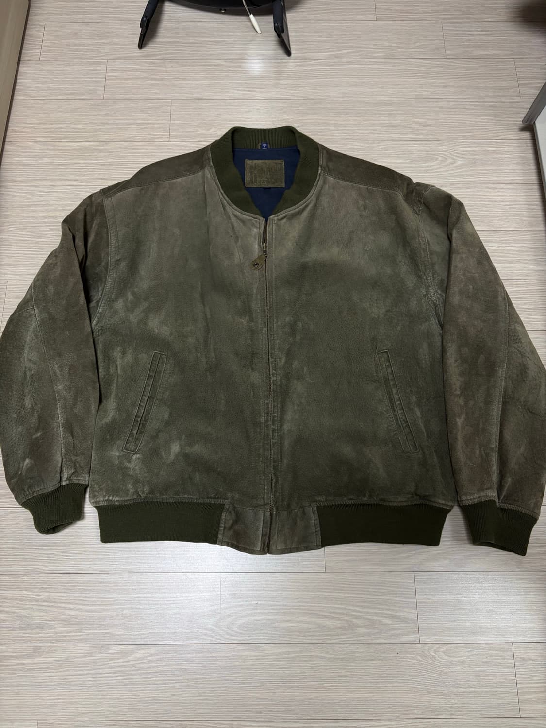 [XL] 90s 갭 스웨이드 봄버 자켓 상품이미지1