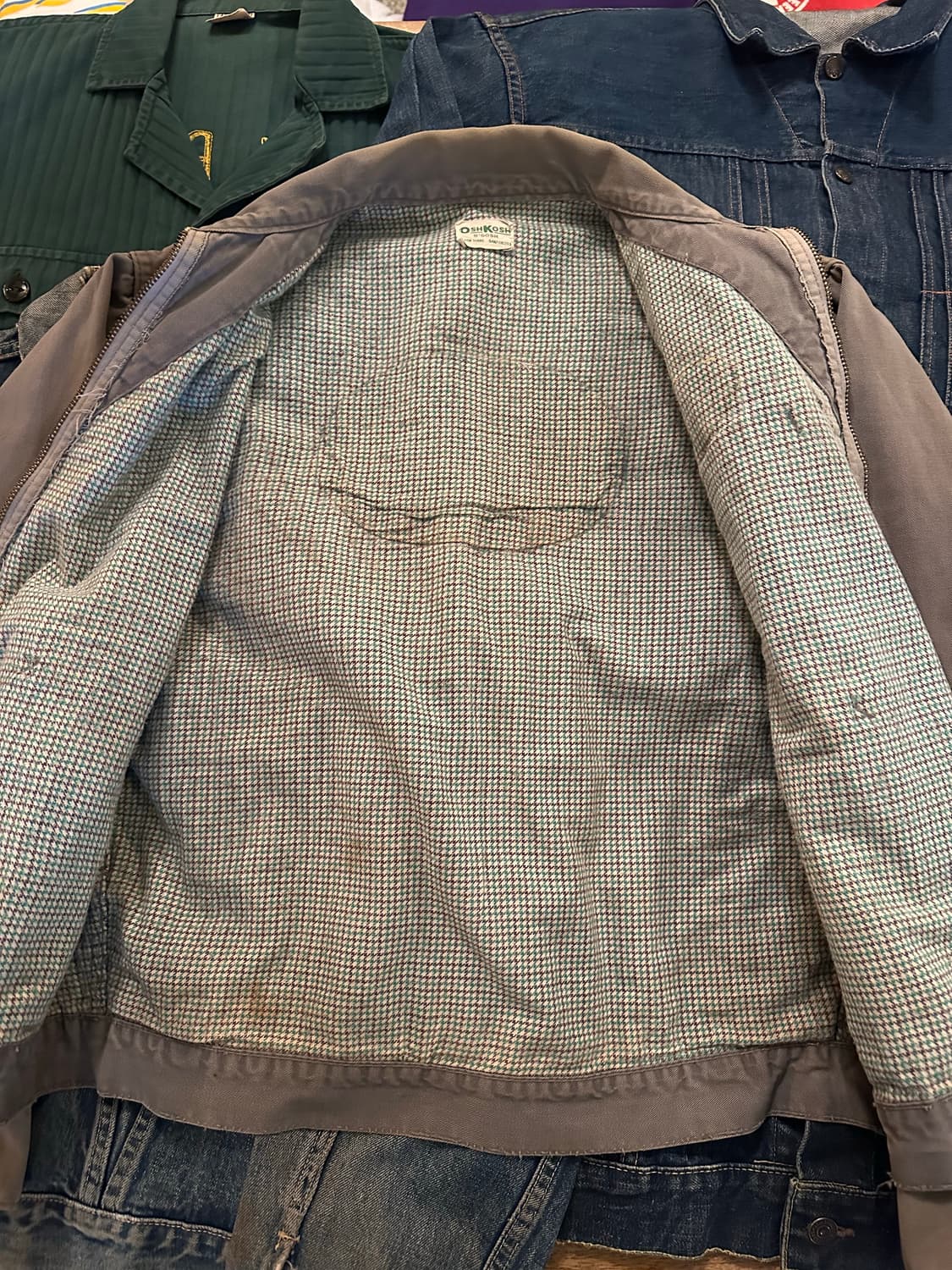 60s USA Osh Kosh 3 Pocket Work Jacket 상품이미지5