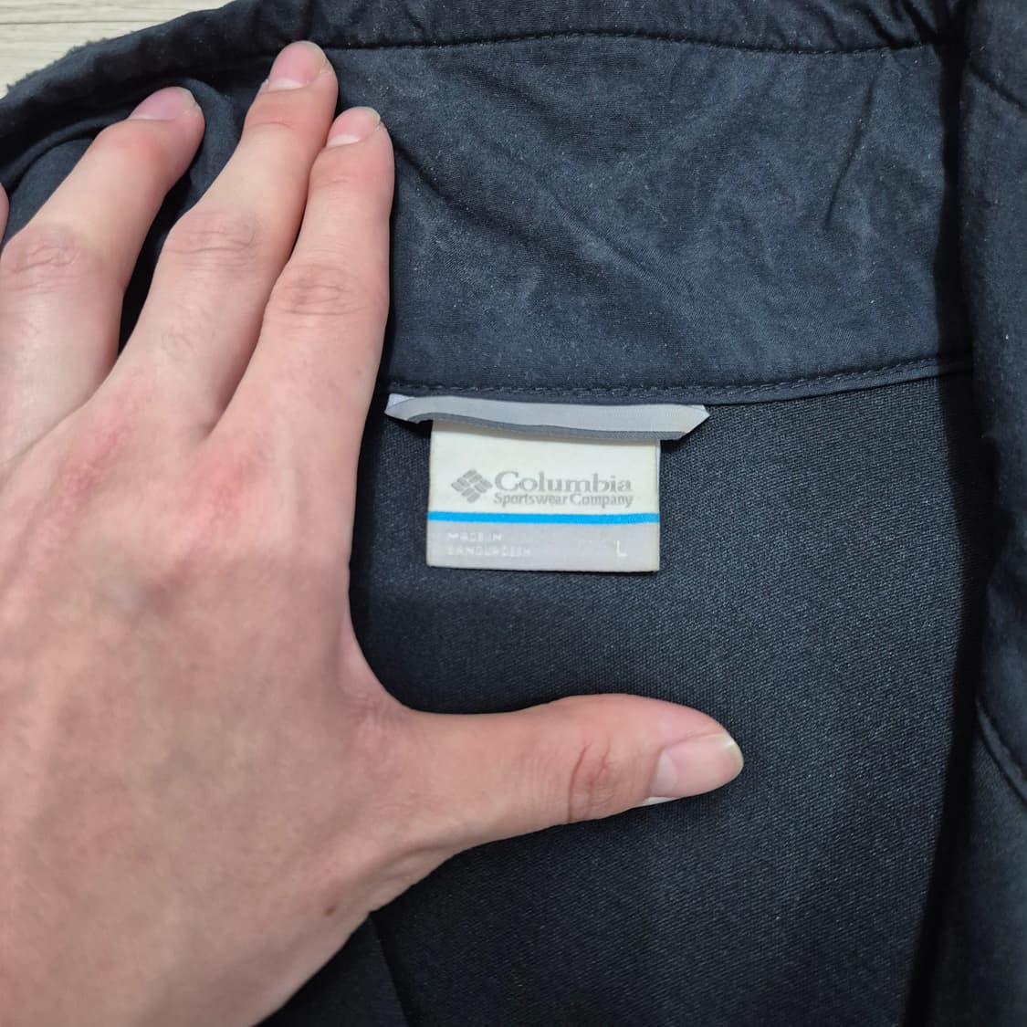 컬럼비아 남성 로고 후리스 자켓 상품이미지5