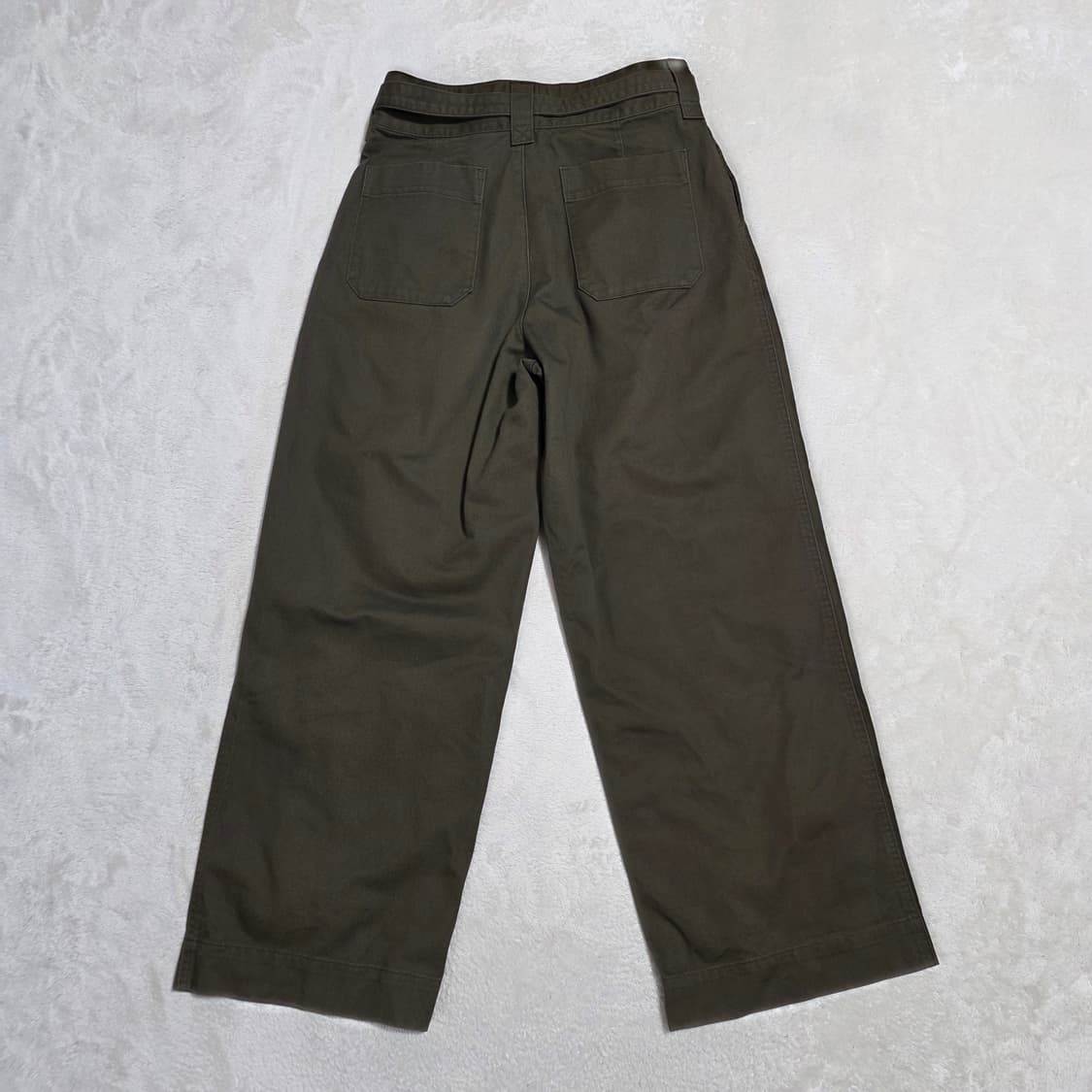 (70)여성 유니클로 U 와이드 치노 팬츠 상품이미지3