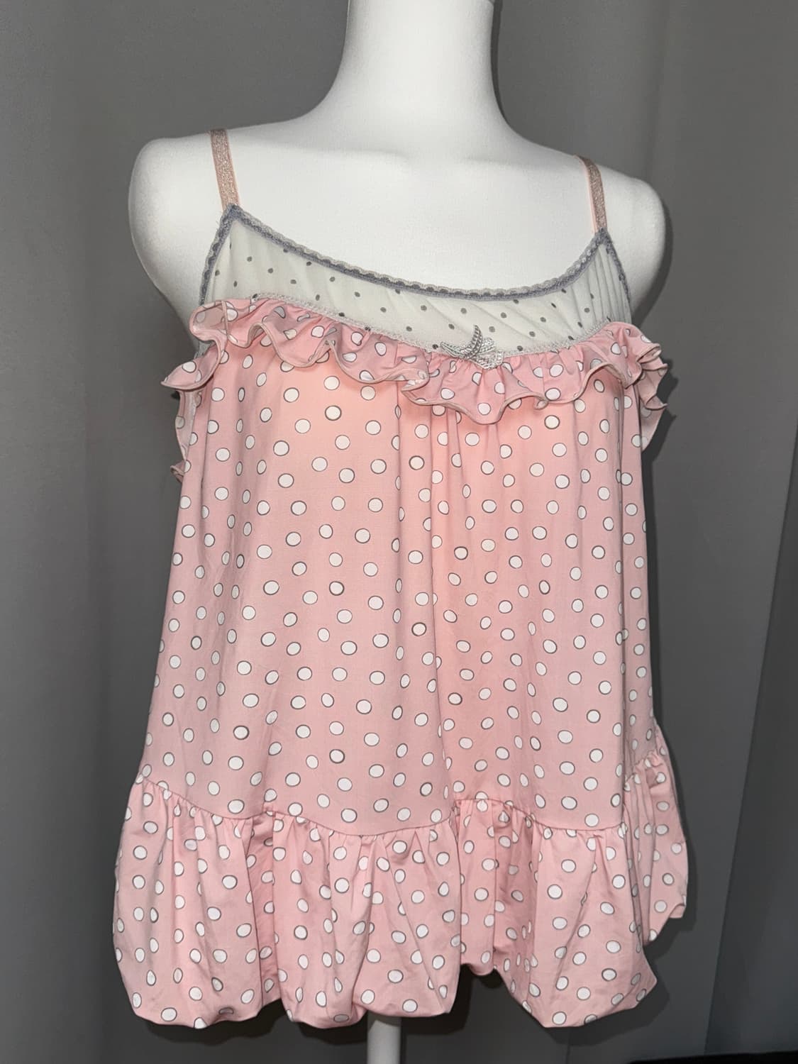 Pink Dot Balloon Sleeveless 상품이미지1