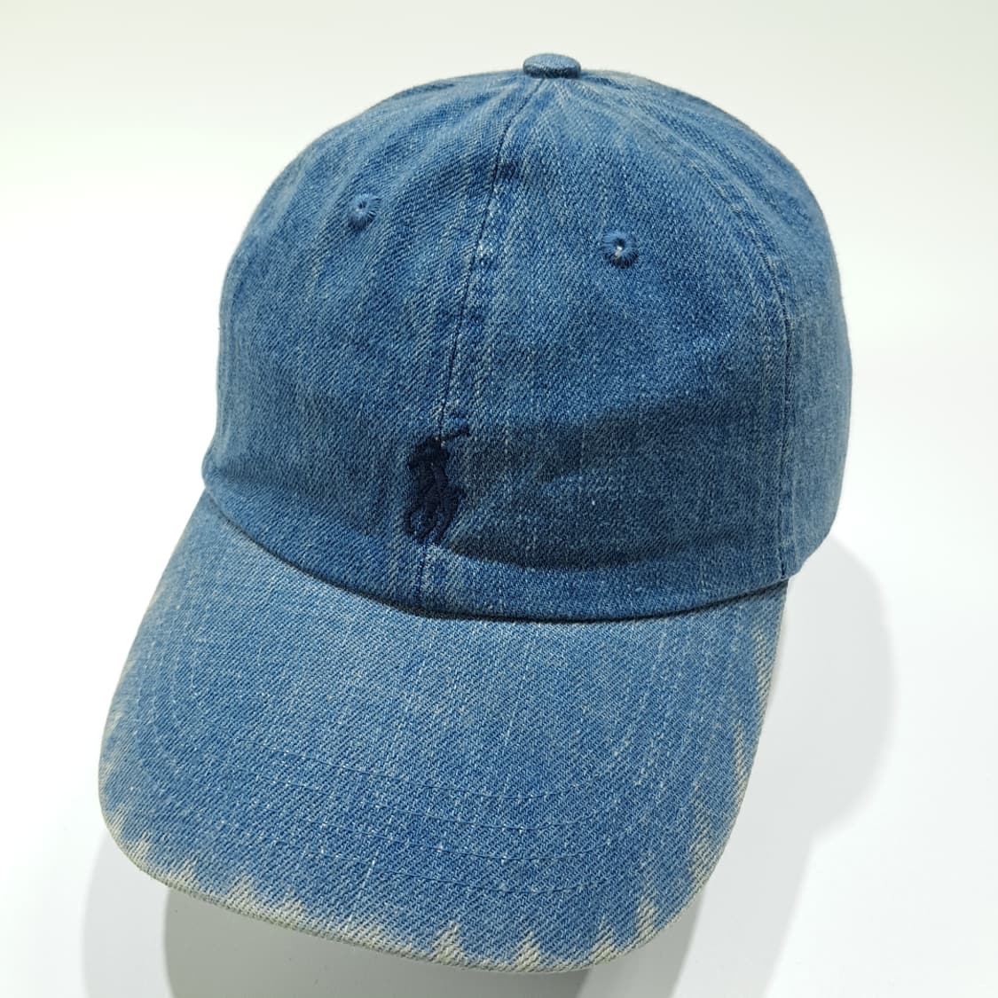 CL249 폴로 데님 포니자수 블루 볼캡 모자 상품이미지2