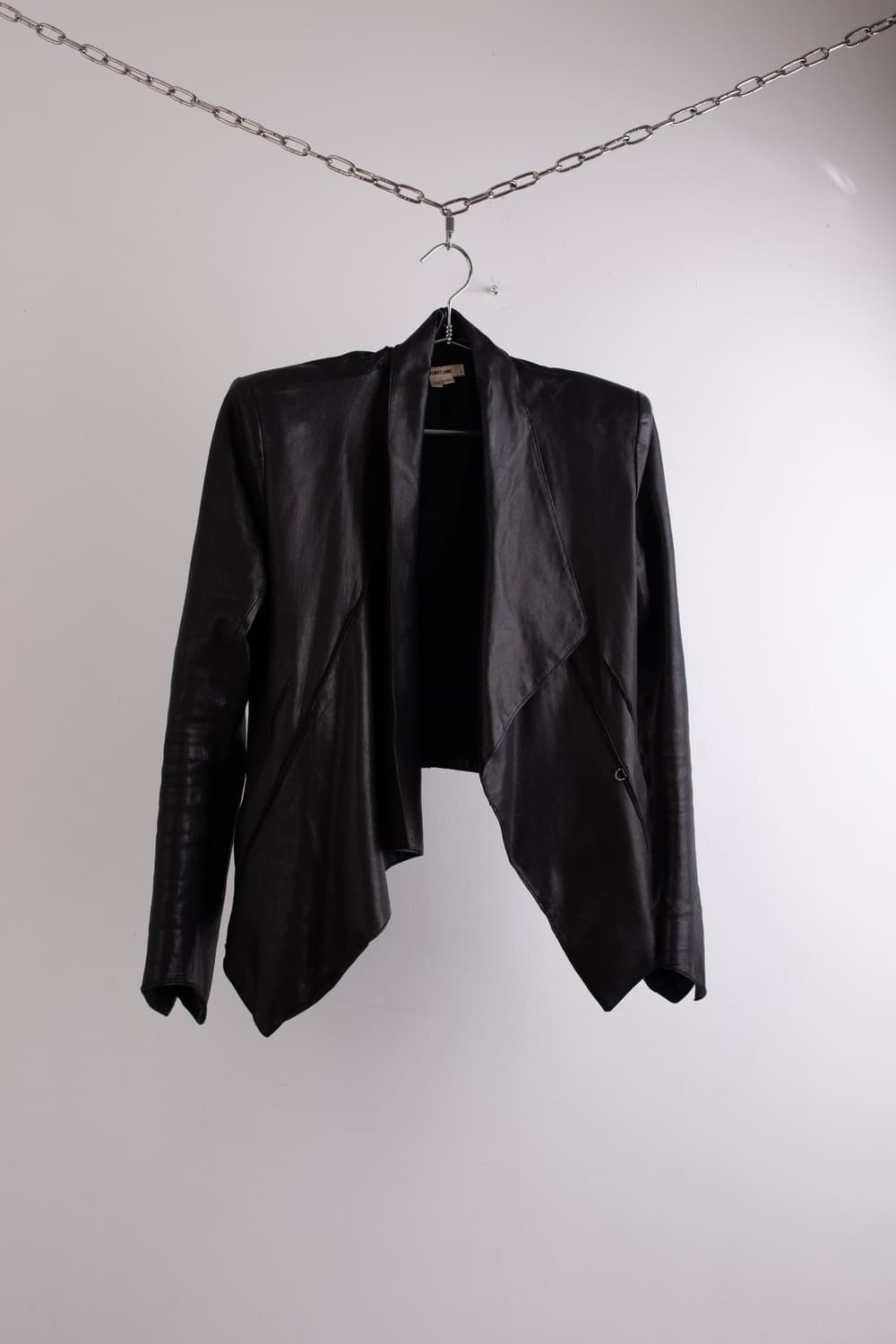HELMUT LANG ASYMMETRICAL LEATHER JACKET 상품이미지5