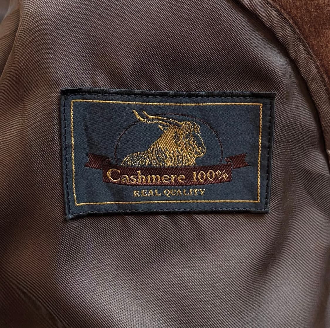 90년대 캐시미어 카멜 블레이저 상품이미지6