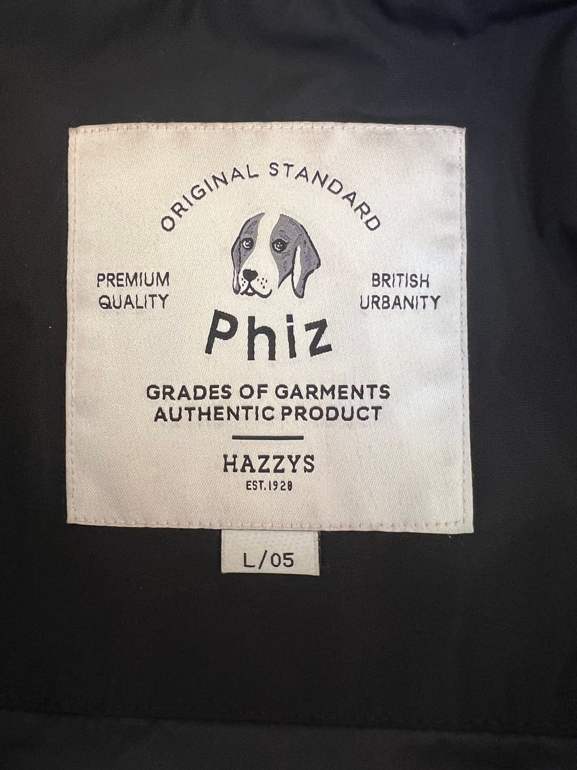 헤지스 Phiz 남성 블랙 구스다운패딩점퍼 상품이미지4