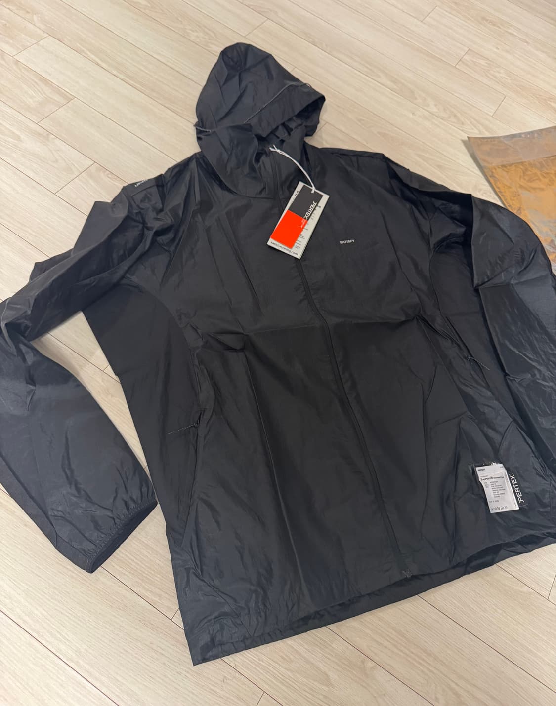 새티스파이 퍼텍스 다이아몬드 퓨즈 윈드브레이커  XL 새상품 상품이미지4