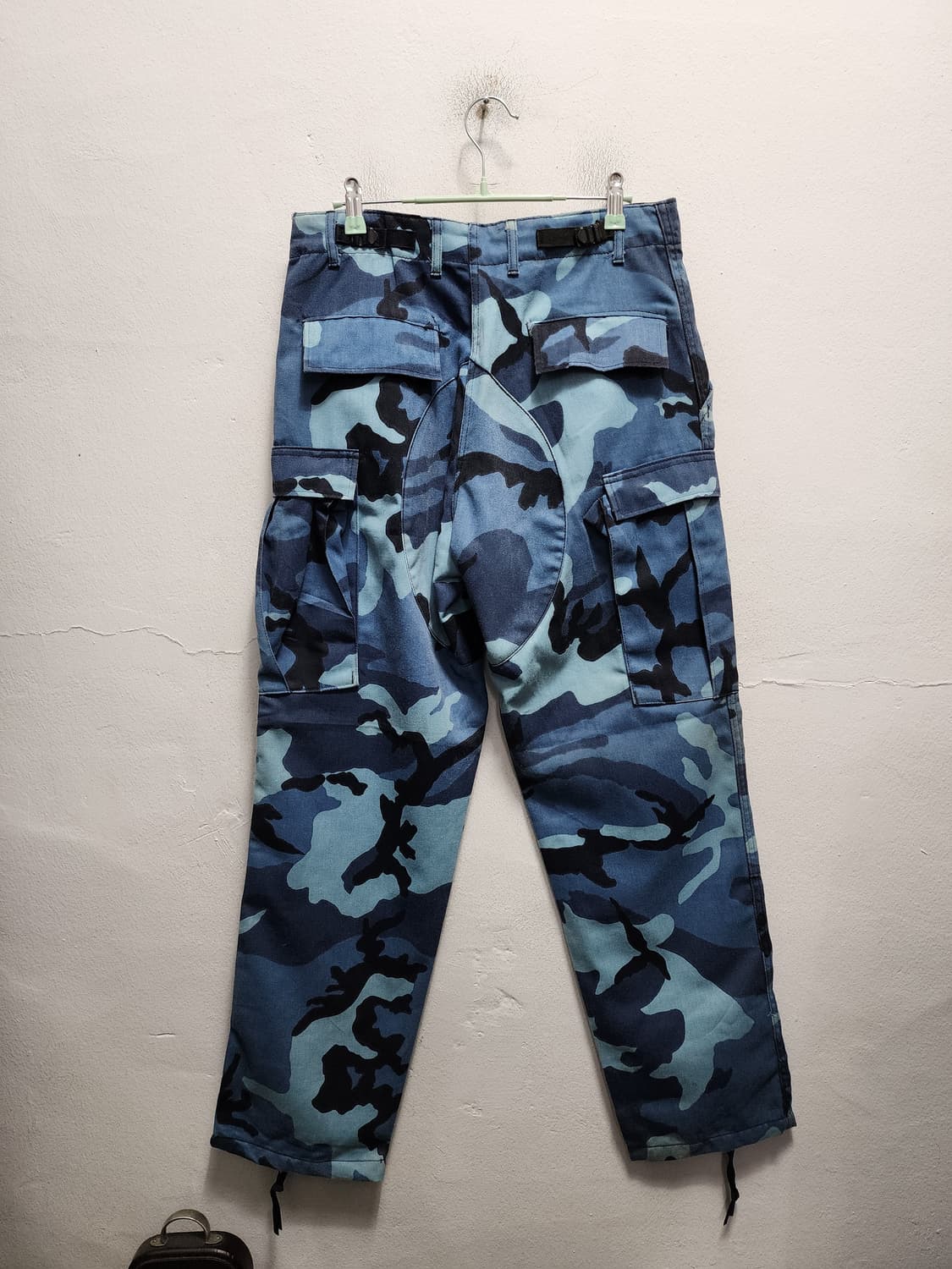 로스코 밀리터리 블루 카고바지 상품이미지2