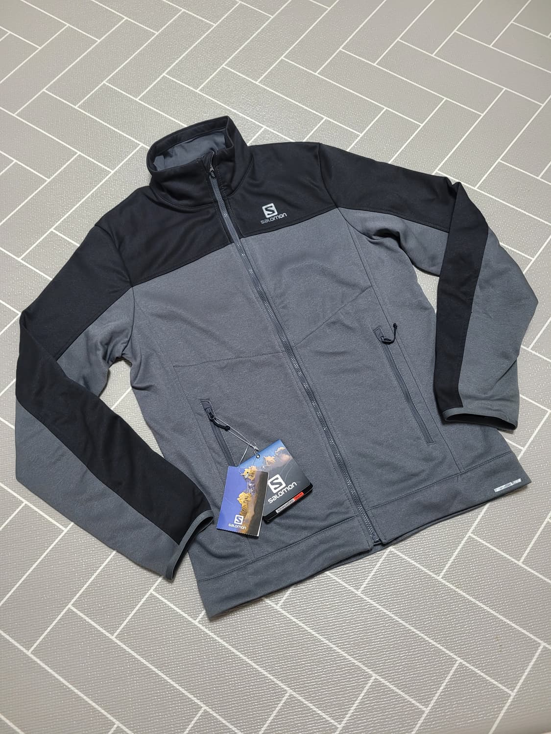 새상품) 살로몬 Cruz FZ 2 fleece 기모 집업 S 상품이미지1