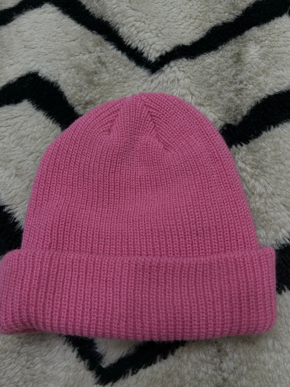 스투시 베이직 커프 비니/더스티핑크  상품이미지4