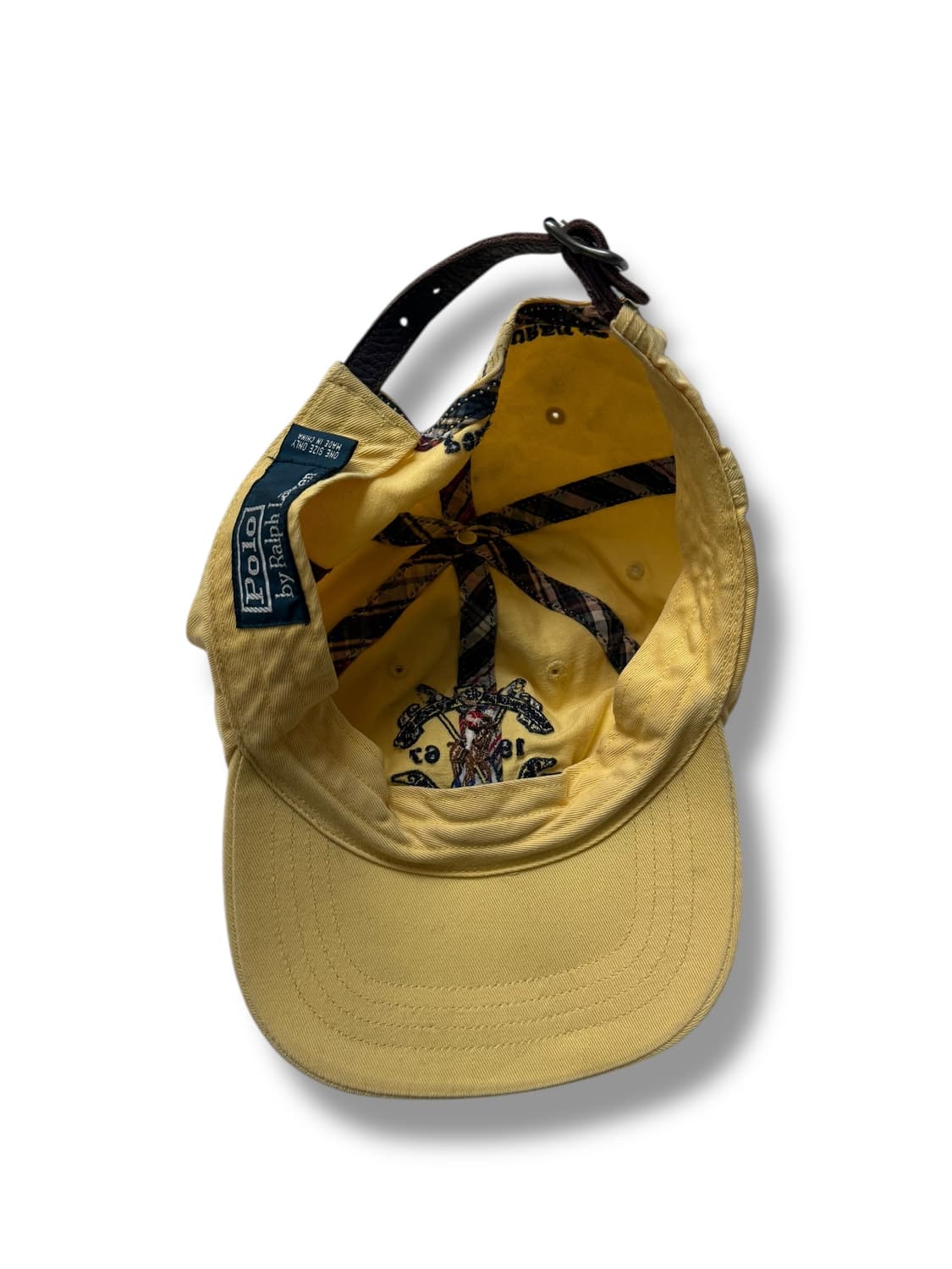 폴로 빈티지 옐로우 캡 상품이미지2