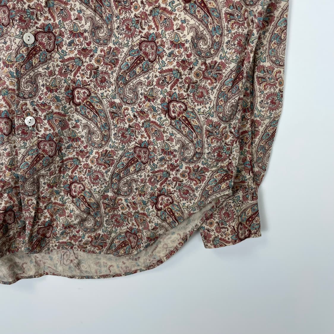 폴로 랄프로렌 페이즐리 패턴 셔츠 상품이미지5