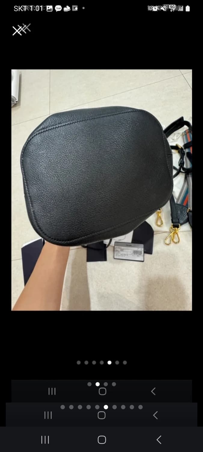 프라다 다이노 버킷백 정품 상품이미지6