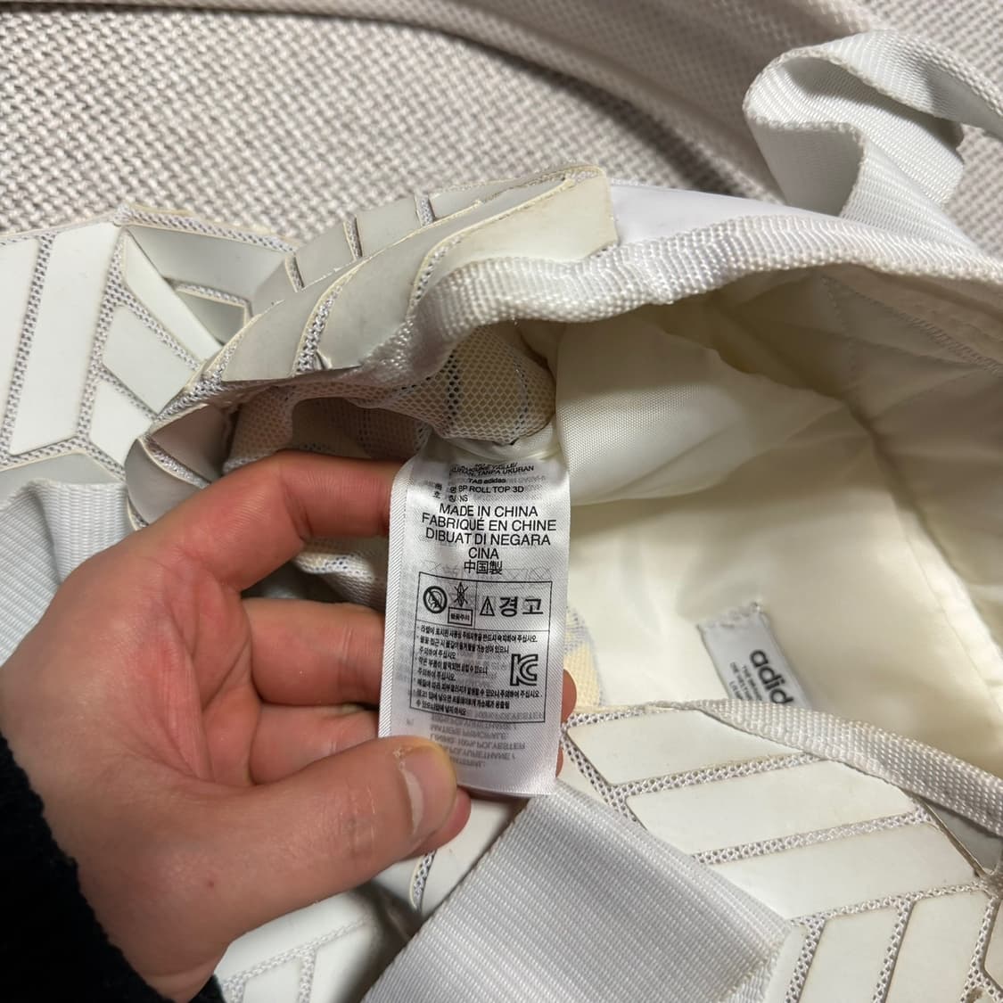 아디다스 3D 롤탑 백팩 상품이미지5