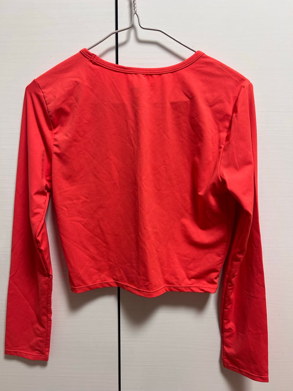 젝시믹스 크롭 긴팔티 오렌지 M 상품이미지3