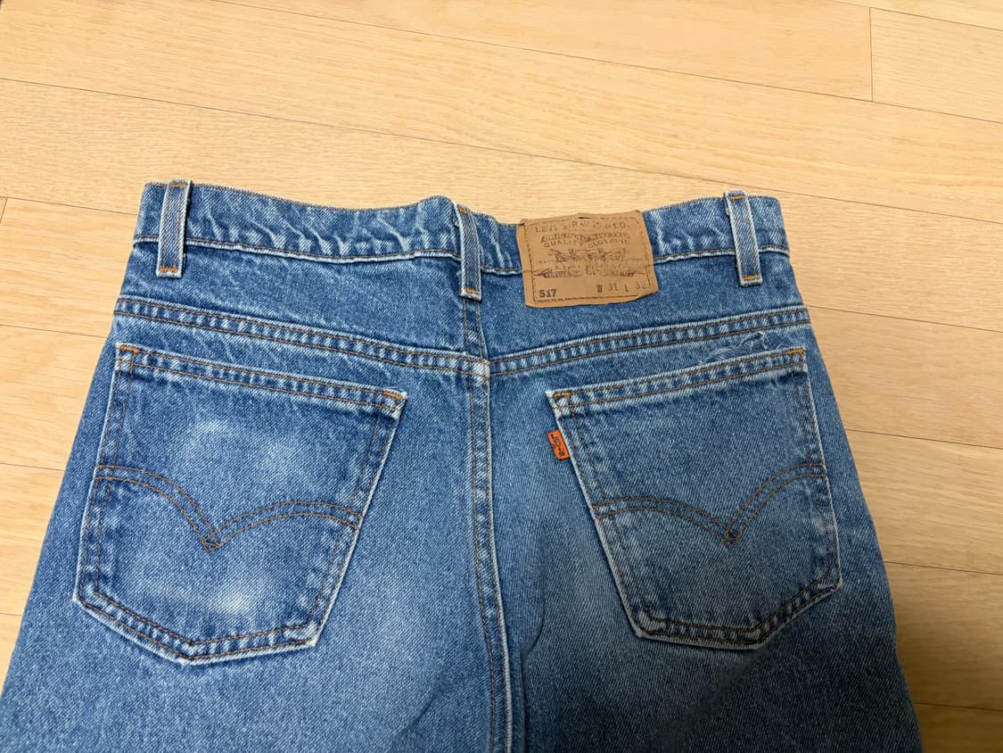 리바이스 오렌지탭 517 부츠컷  31사이즈 상품이미지1