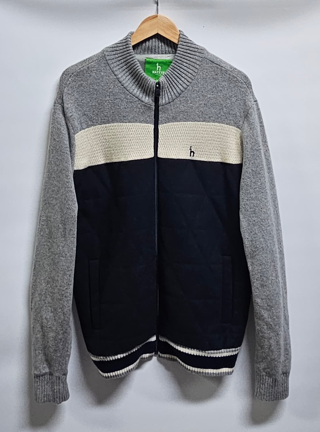 해지스골프 니트 집업가디건 105 상품이미지1