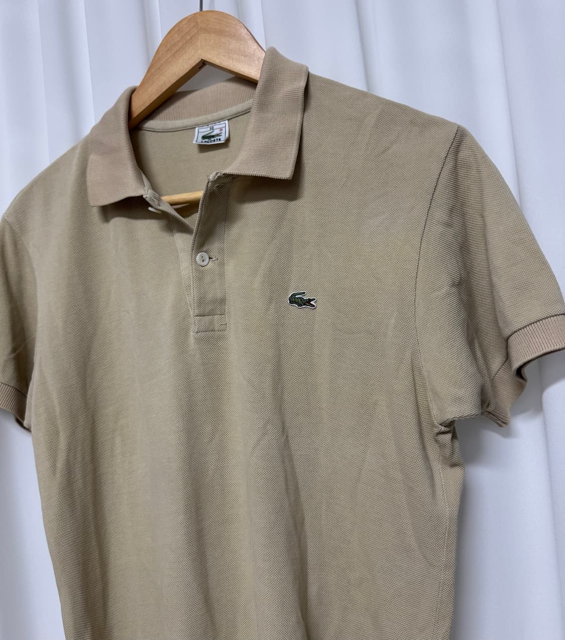 라코스테 베이지 반팔 pk 폴로티  상품이미지6