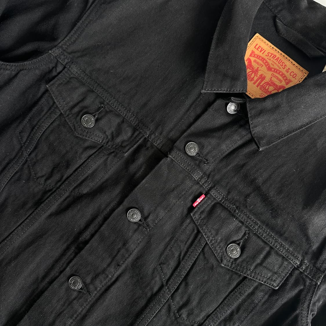 Levi‘s 리바이스 블랙 트러커 자켓 상품이미지3