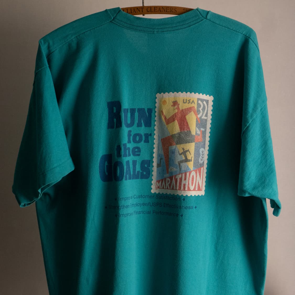 90s USPS Los Angeles MARATHON  T shirt 상품이미지1