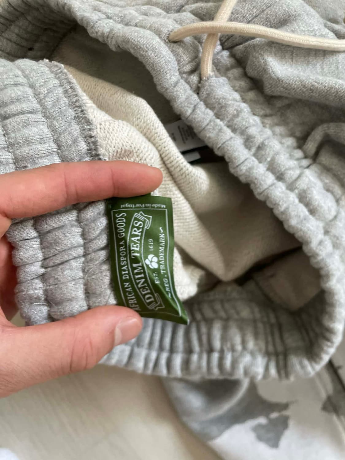 L 데님티어스 반바지 쇼츠 점보코어 그레이  상품이미지2