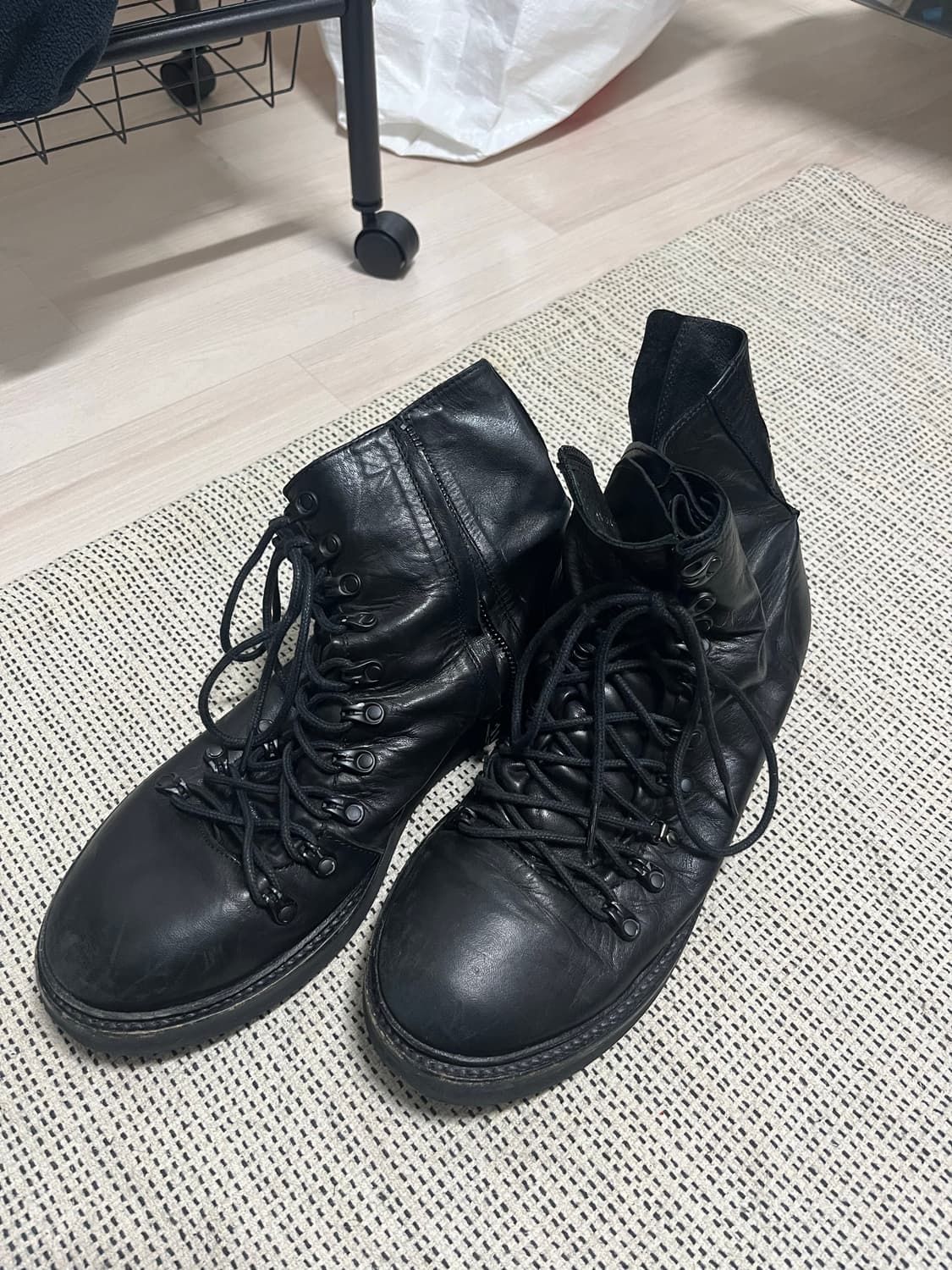 요지야마모토 홀스레더 트레킹 부츠 하이킹 상품이미지1