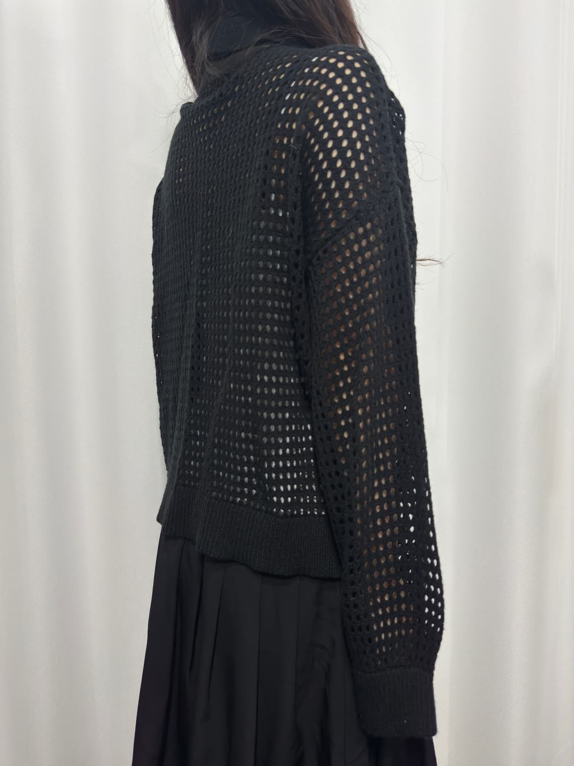 olive des olive net cardigan 상품이미지3