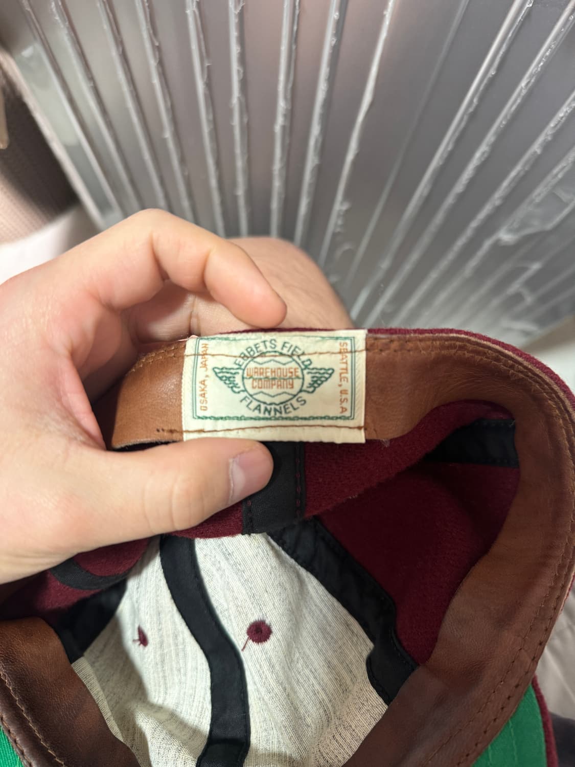 이벳필드 EBBETSFIELD 플란넬 캡 (오늘만 판매) 상품이미지4