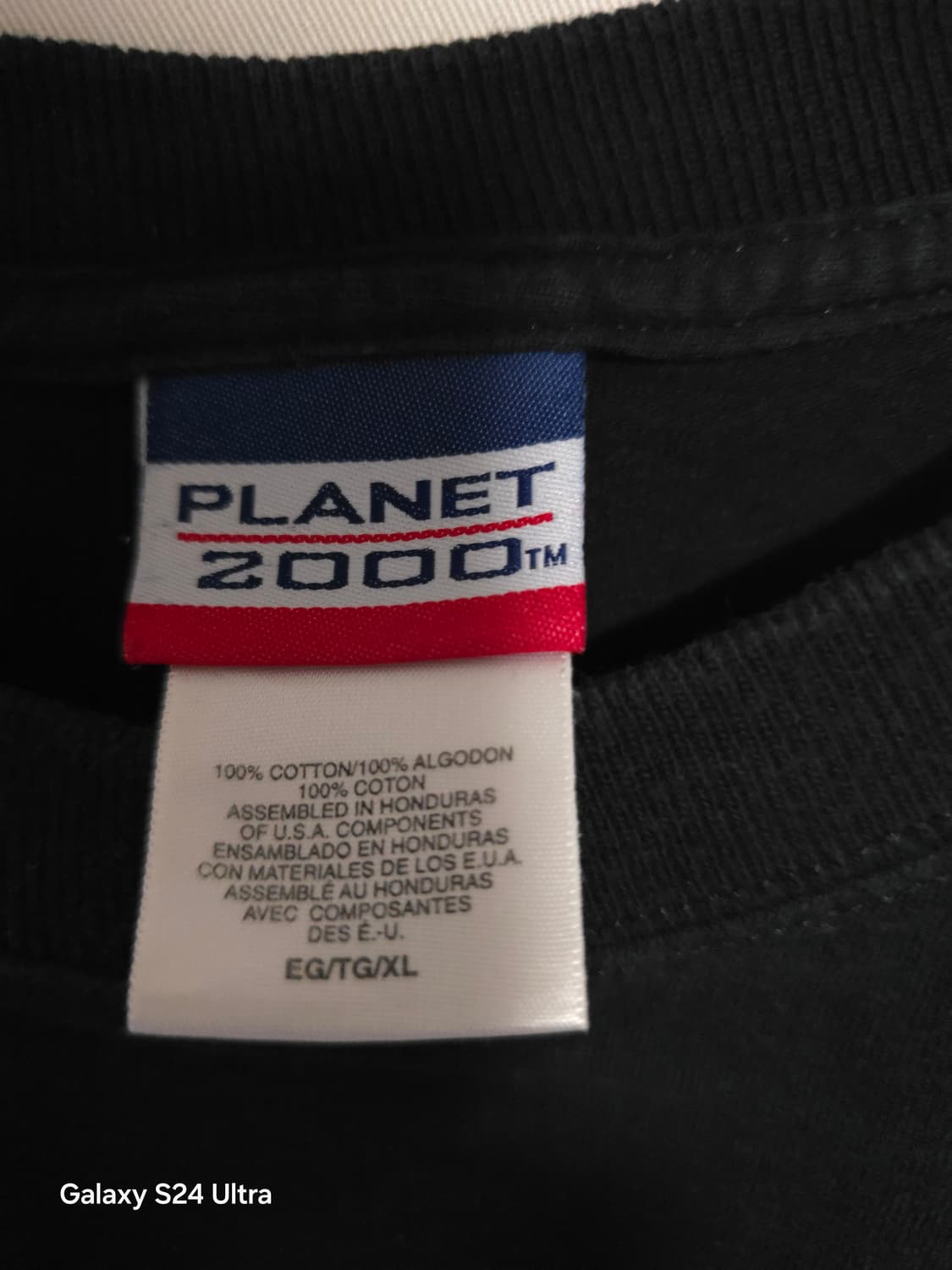 Planet Hollywood 블랙 프린팅 반팔티 XL
 상품이미지3